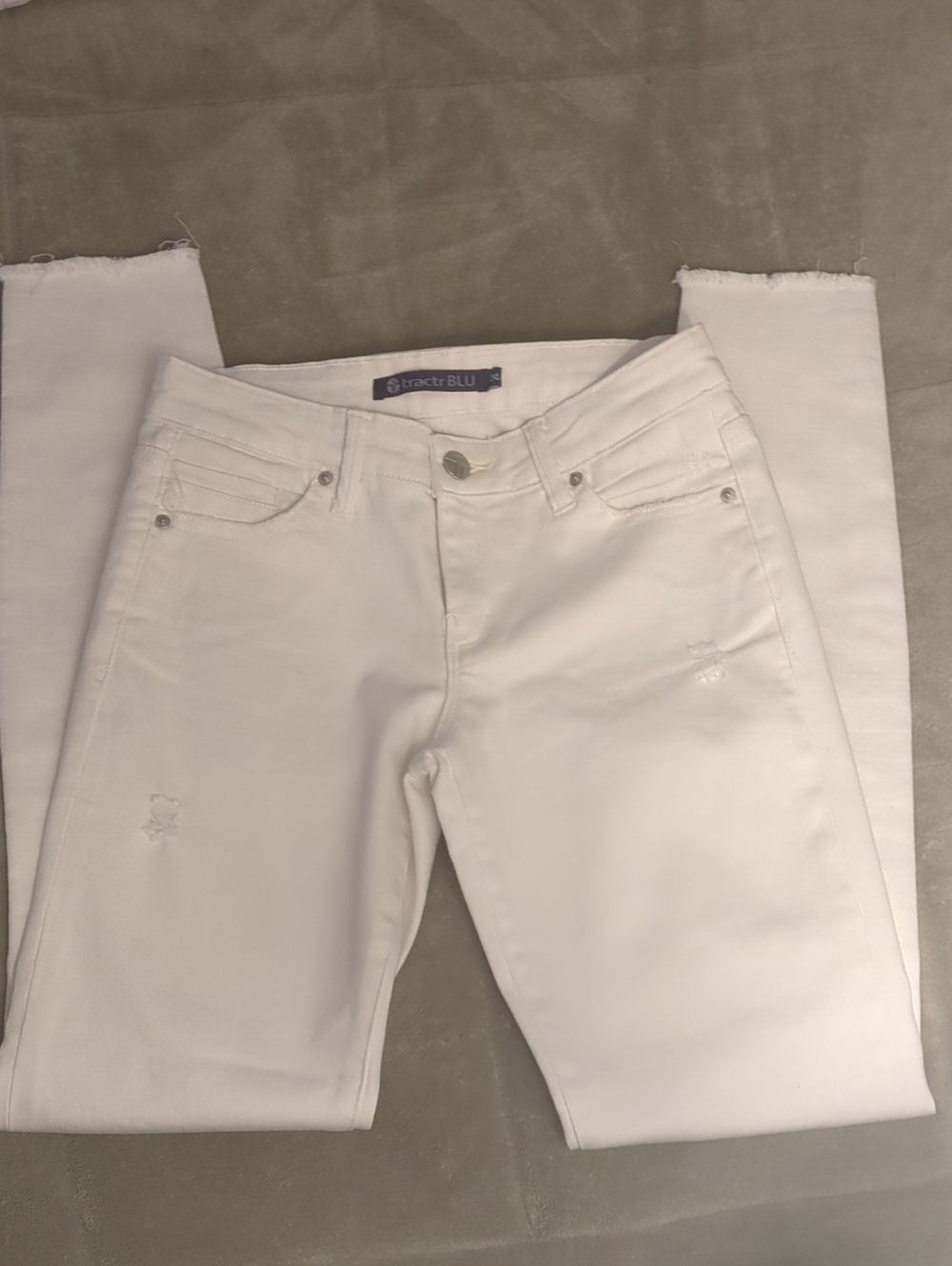 Tractr BLU Jeans color white size 24